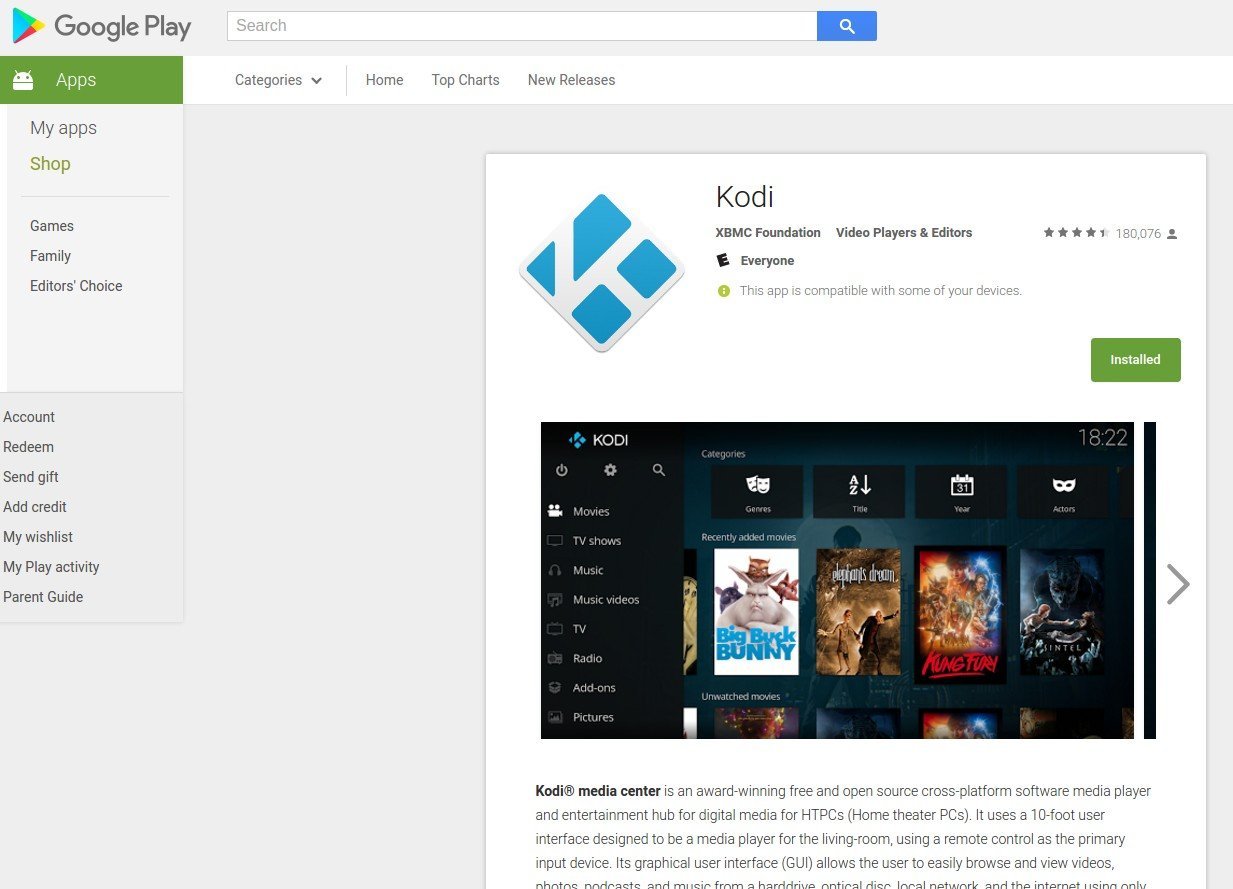 Kodi download app for android